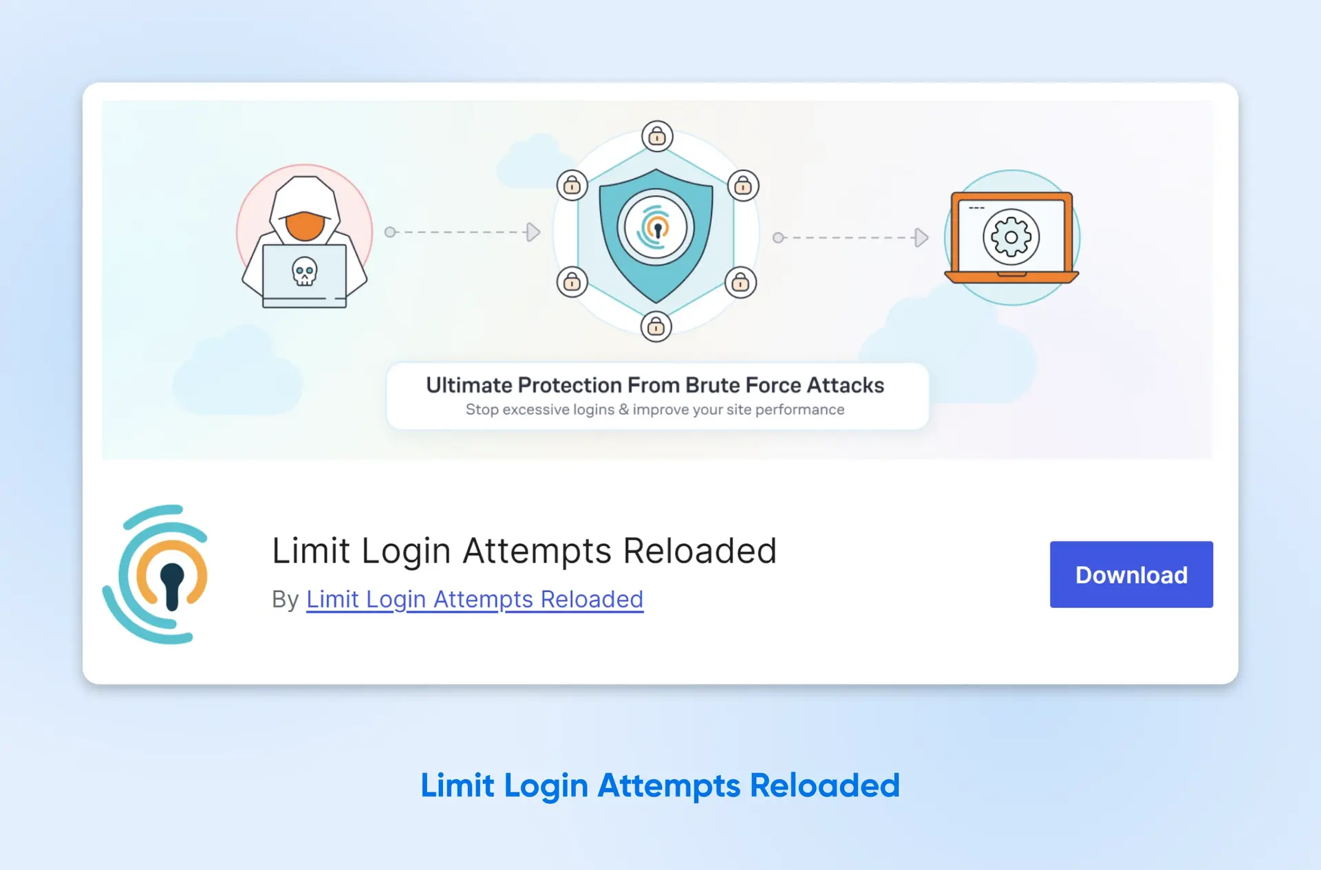 نمونه پنل مدیریت امنیت حساب در یک سرویس آنلاین