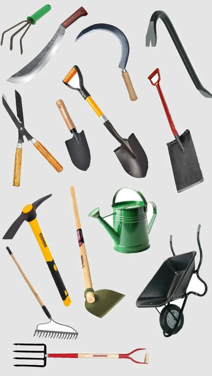 چیکار کنیم ابزار باغبانی از ابزار ساختمانی جدا شوند؟