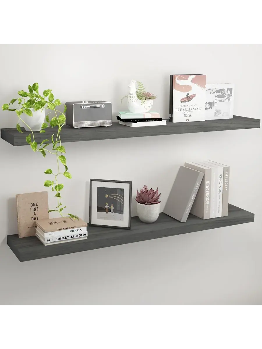 چیکار کنیم کتابخانه دیواری فضای کمتری بگیرد؟