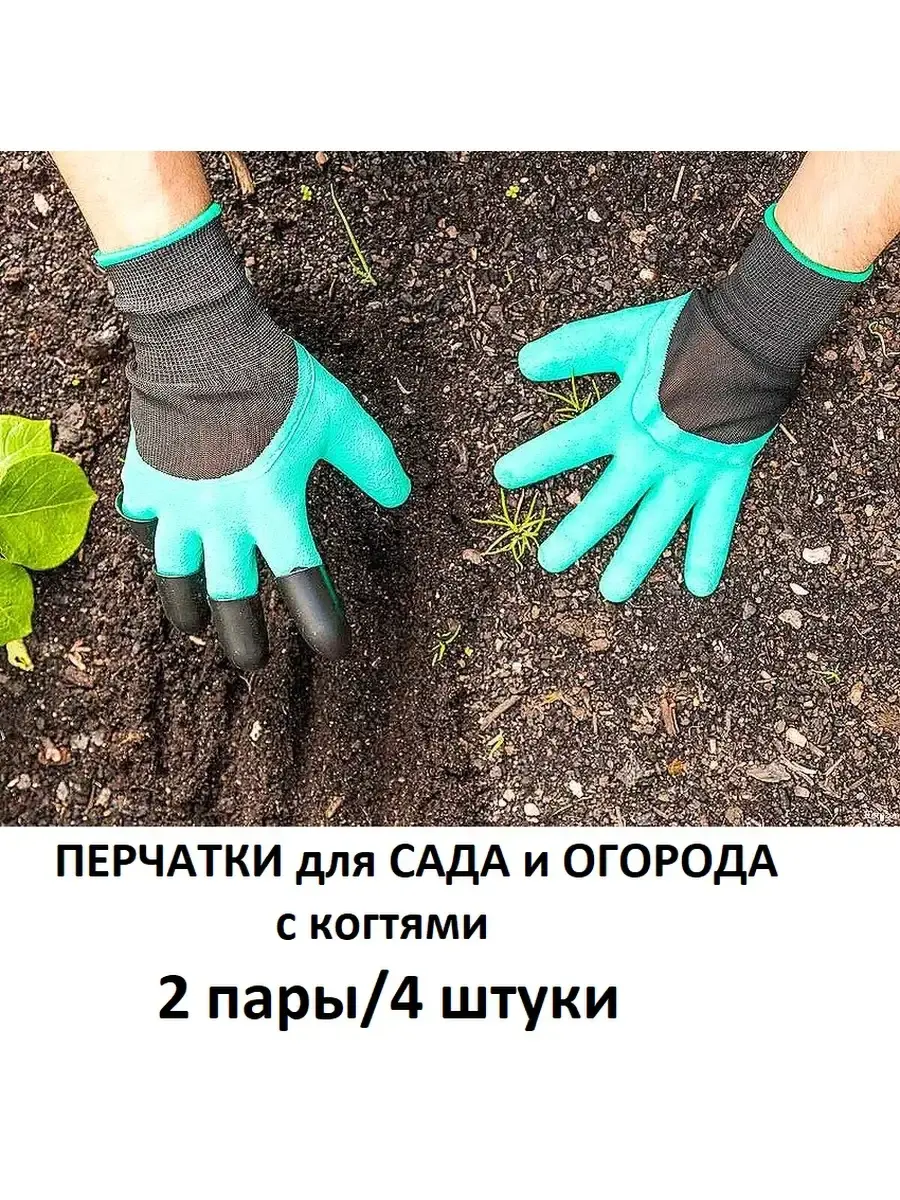 دستکش‌های باغبانی خشک شده و مرتب در یک کابینت