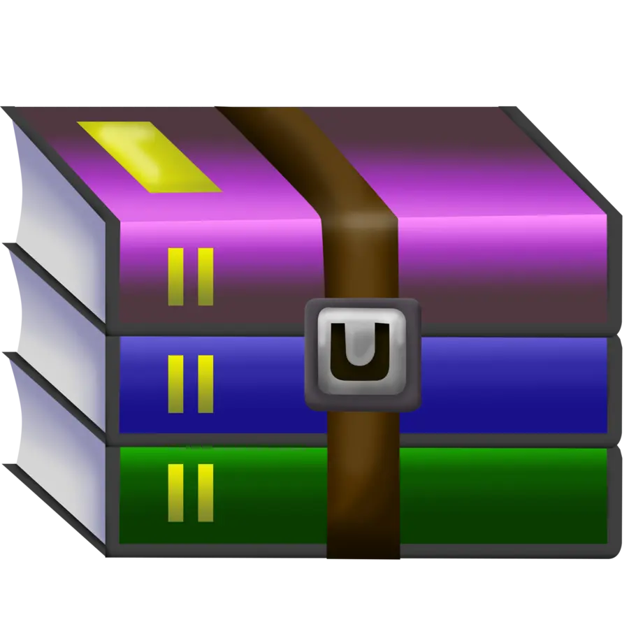 نمونه رابط کاربری برنامه 7-Zip برای تولید آرشیو
