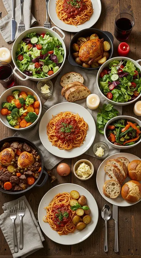 سبزیجات تازه و مواد اولیه محلی برای تهیه غذاهای اقتصادی