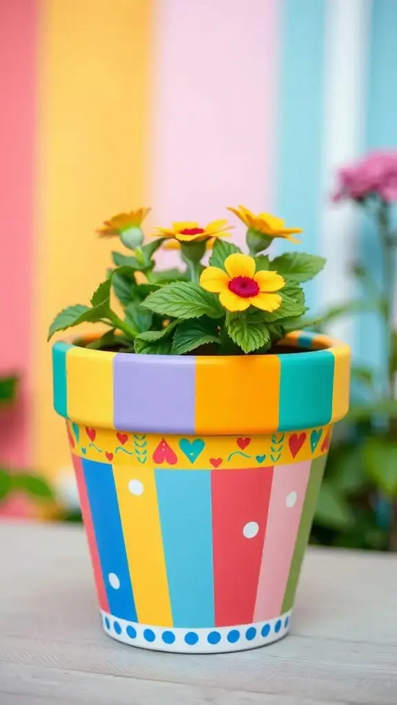 گلدان‌های چندلایه برای کاشت سبزی‌های مختلف