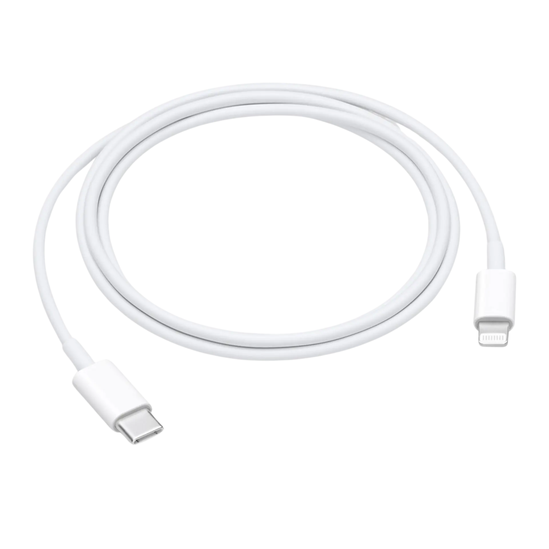 نمای کابل USB-C به Lightning برای اتصال گوشی آیفون به کامپیوتر