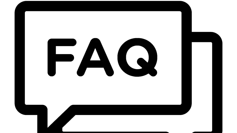 نماد سوال‌های متداول برای طراحی وب‌سایت و اپلیکیشن