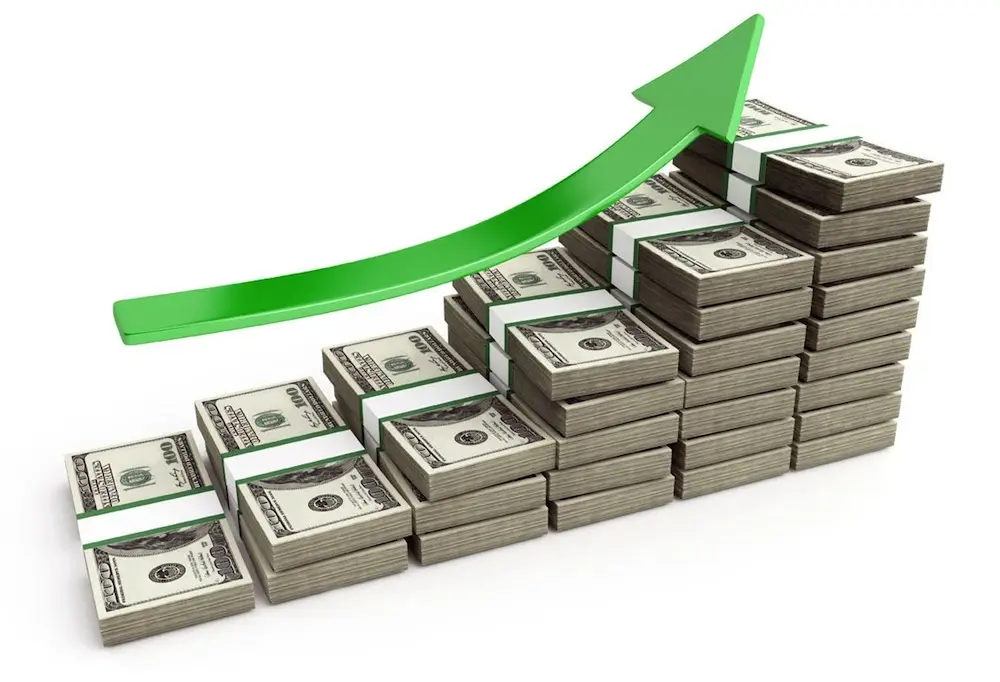 نمودار درآمدی یک کسب‌وکار با خدمات مختلف