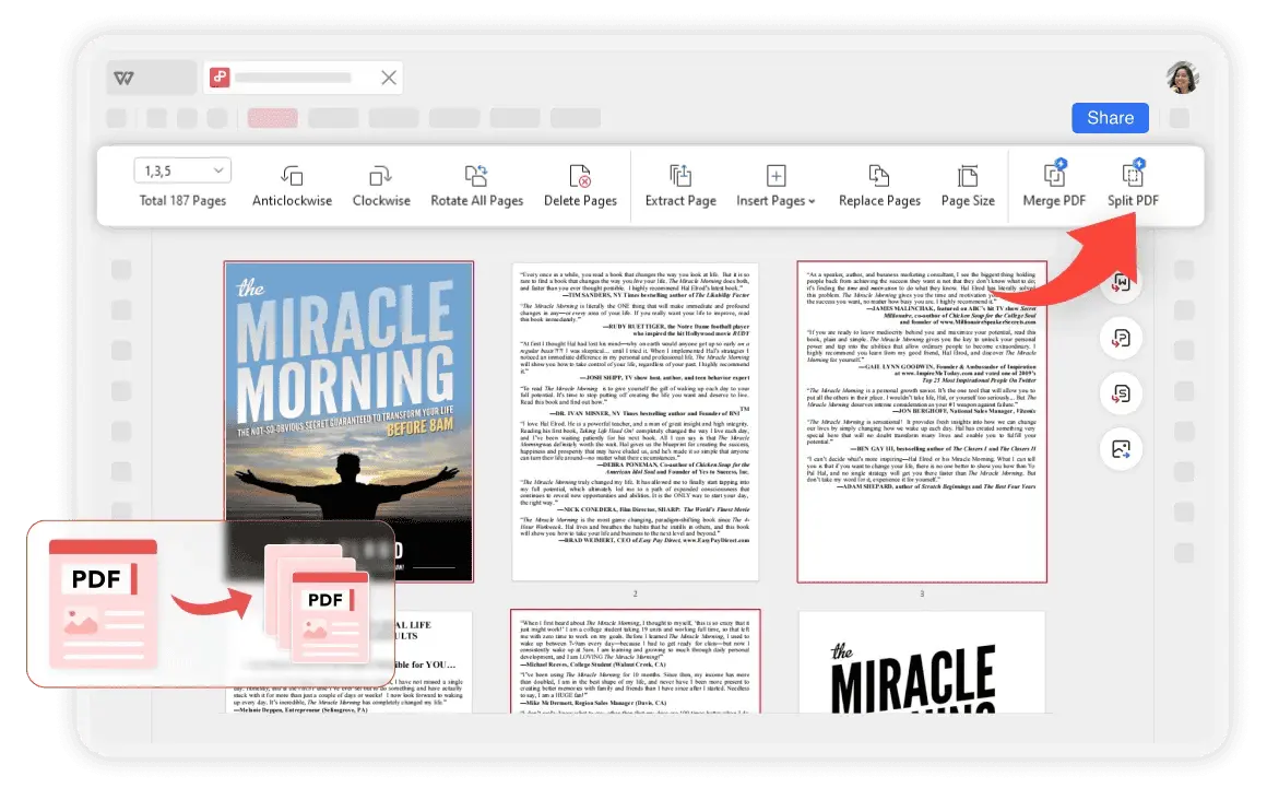 چیکار کنیم صفحات اضافی PDF را مدیریت کنیم؟
