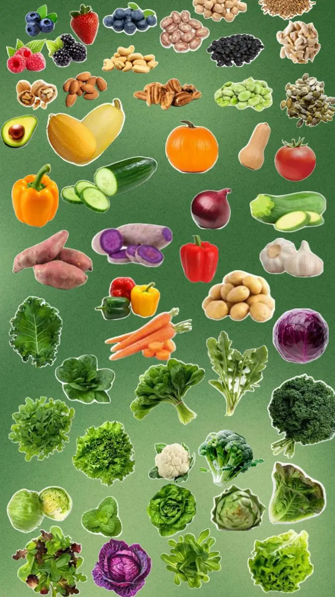 سبزیجات تازه در ظرف شیشه‌ای برای نگهداری در فریزر
