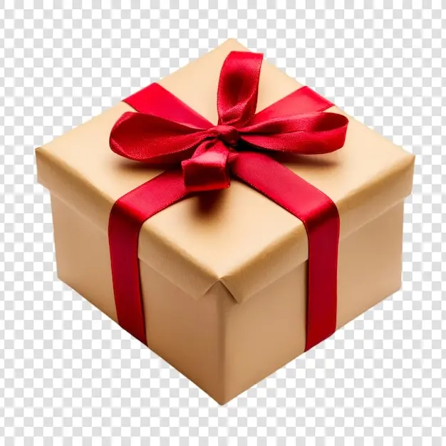 پک هدیه اقتصادی با طراحی زیبا و رباط قرمز
