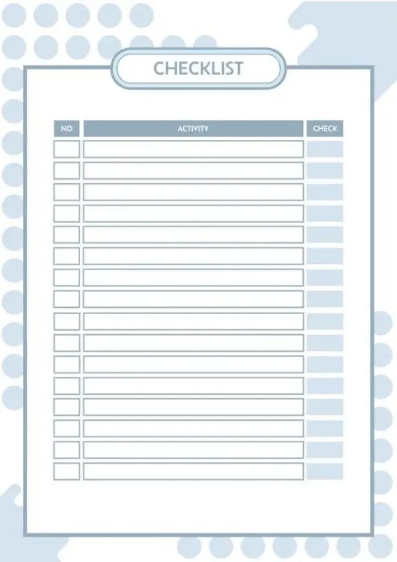 چک‌لیست کامل آماده‌سازی خانه برای مهمان با علامت‌های تیک
