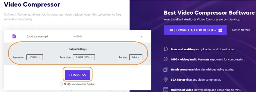 چیکار کنیم حجم ویدئو قبل از ارسال کمتر شود؟