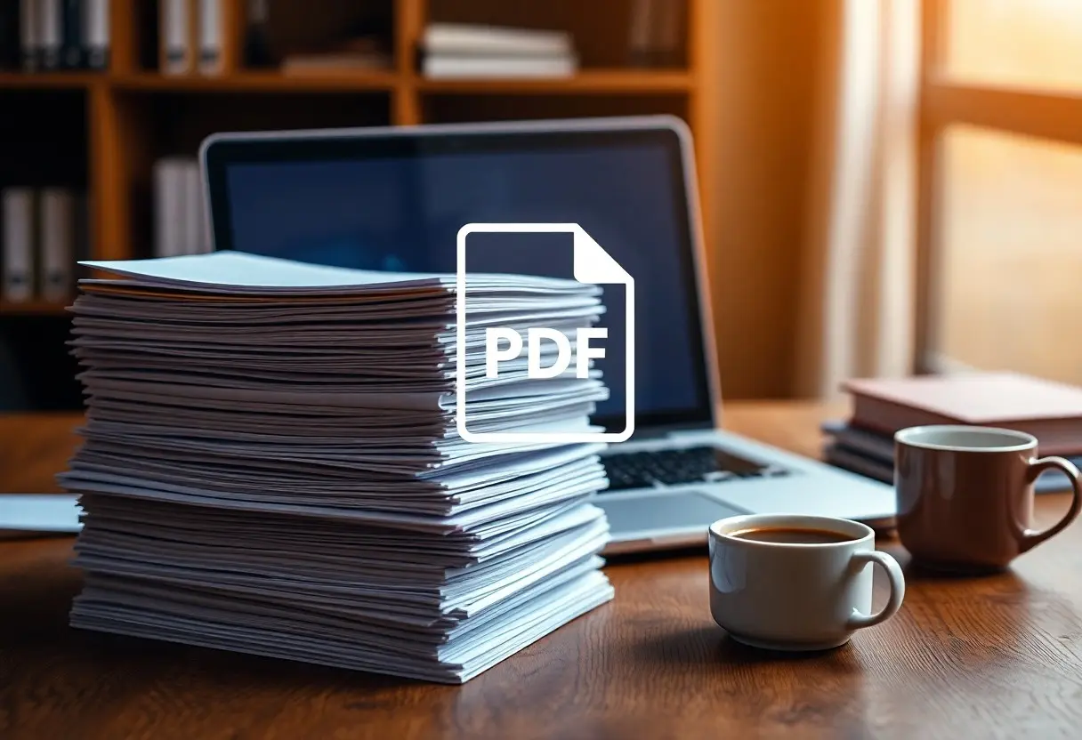 ادغام چندین سند به یک فایل PDF برای سازماندهی بهتر