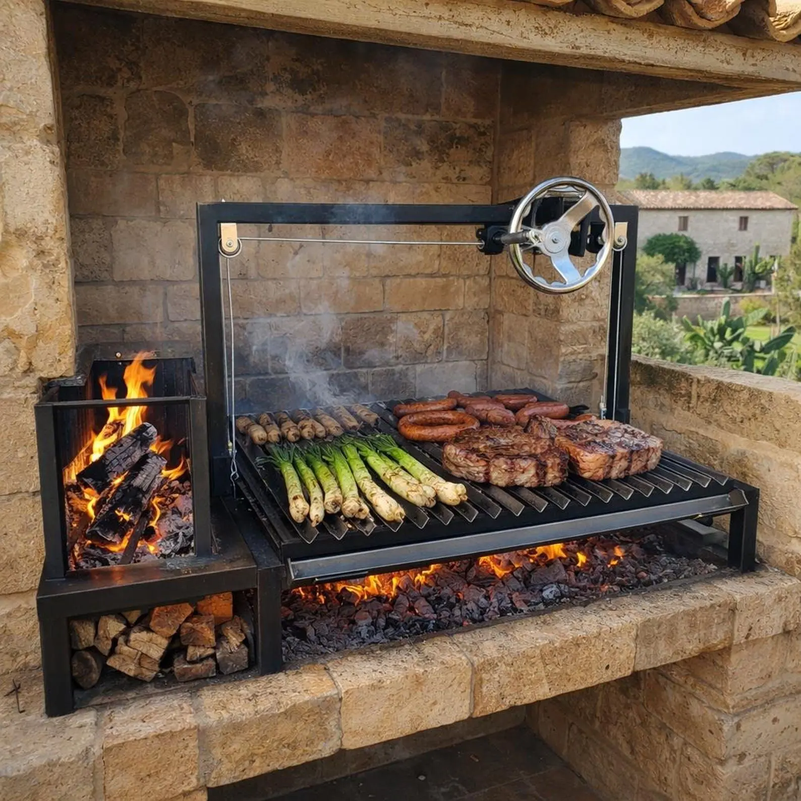 پایه سنگی پایدار برای منگال با طراحی زیبا و کاربردی
