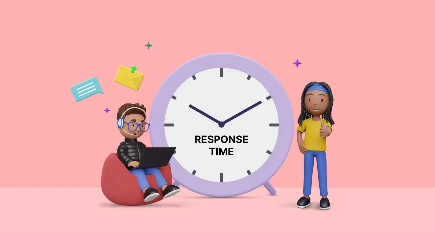 نمونه‌ای از ثبت زمان پاسخگویی اولیه در سیستم CRM