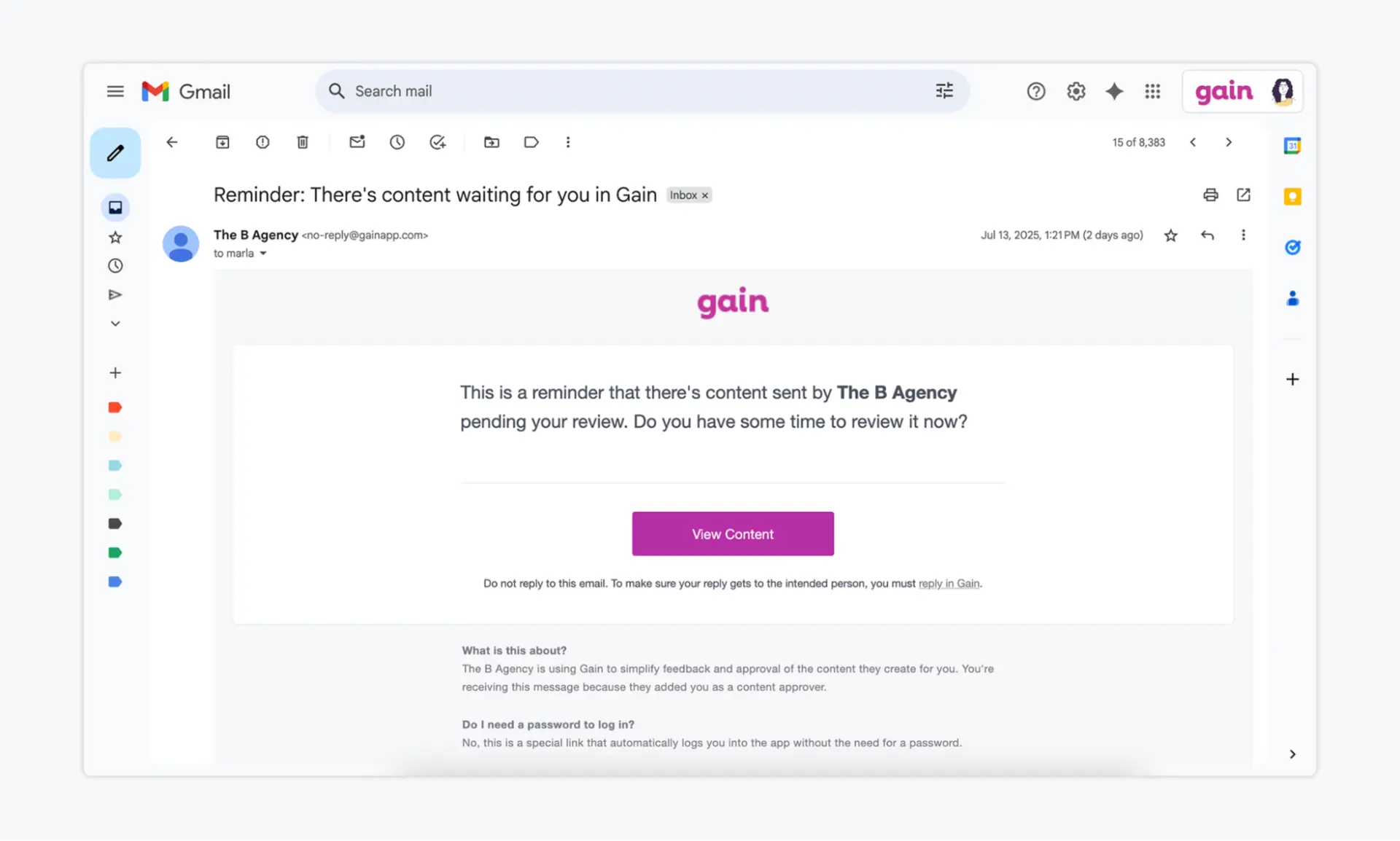 یادآوری دریافت بازخورد برای بهبود کیفیت محتوا