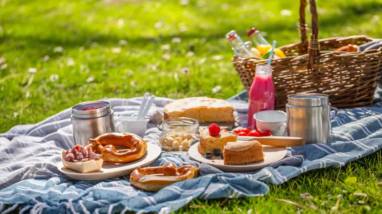 چک لیست پیک نیک با وسایل ضروری برای یک روز کامل در طبیعت