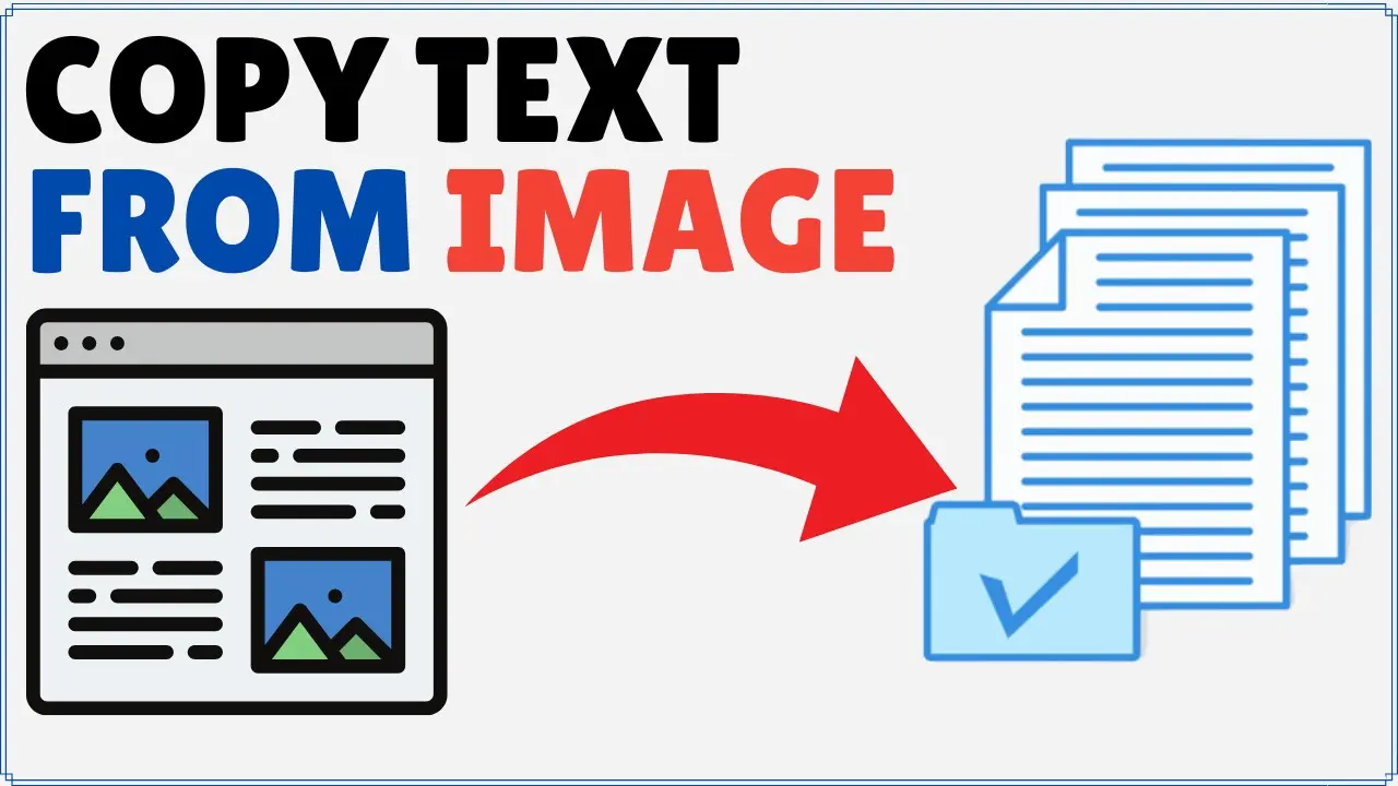 چیکار کنیم متن داخل تصویر را کپی کنیم؟