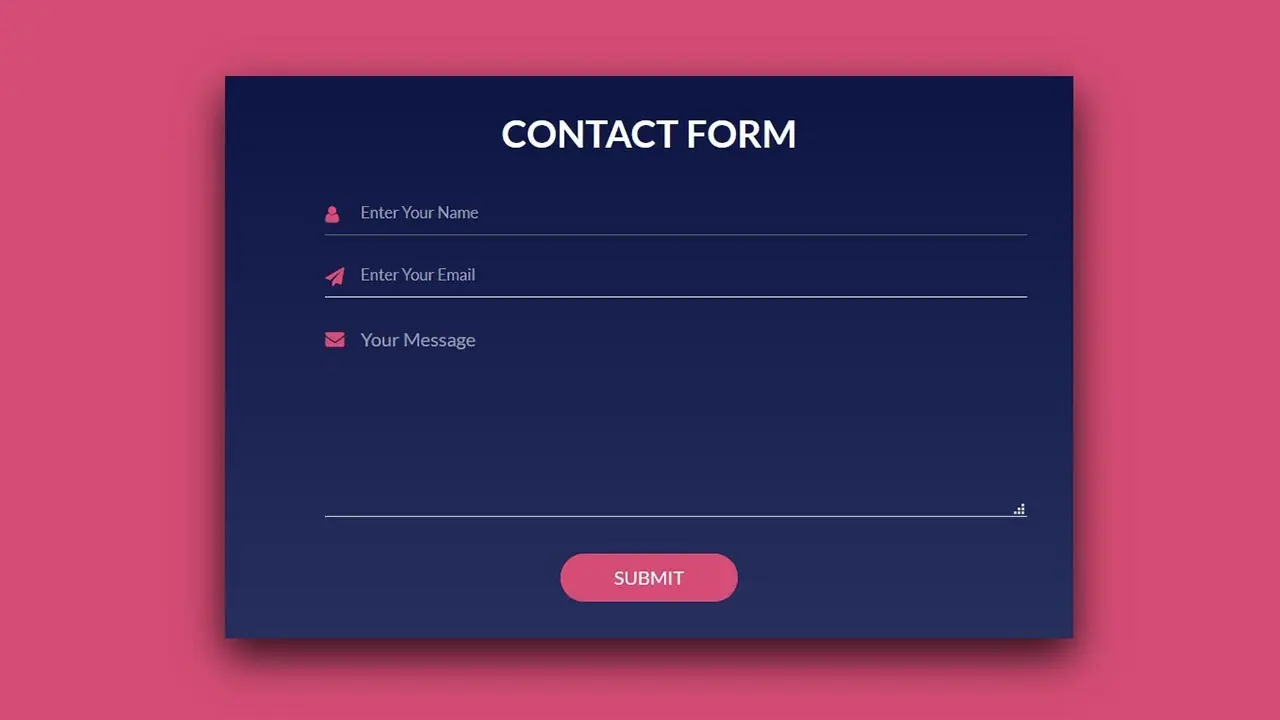 چیکار کنیم فرم تماس کوتاه‌تر و کاربردی‌تر شود؟