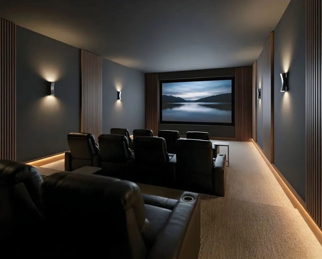سیستم صدا surround sound با اسپیکرهای مناسب برای سینمای خانگی