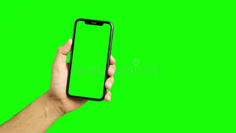نمونه‌ای از صفحه نمایش گوشی با تنظیمات روشنایی و کنتراست مناسب