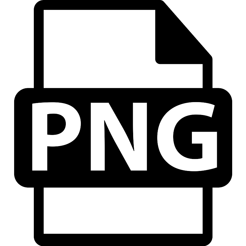 نماد فرمت فایل PNG که نشاندهنده تنوع فرمتهای فایل است
