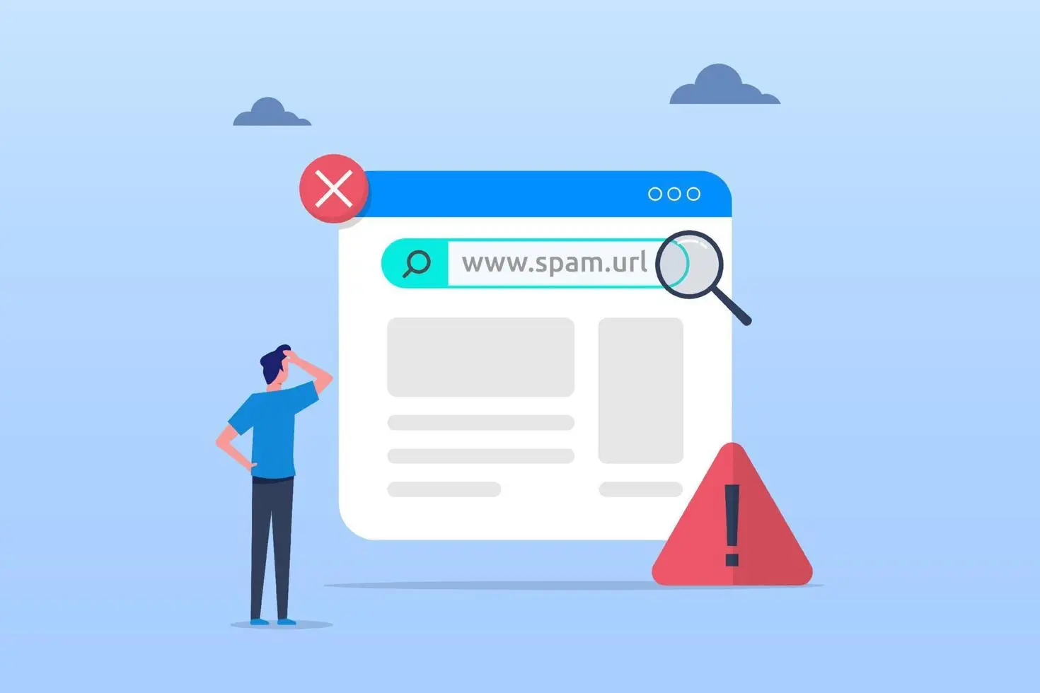 لینکهای مشکوک و هشدارهای امنیتی برای مرور امن