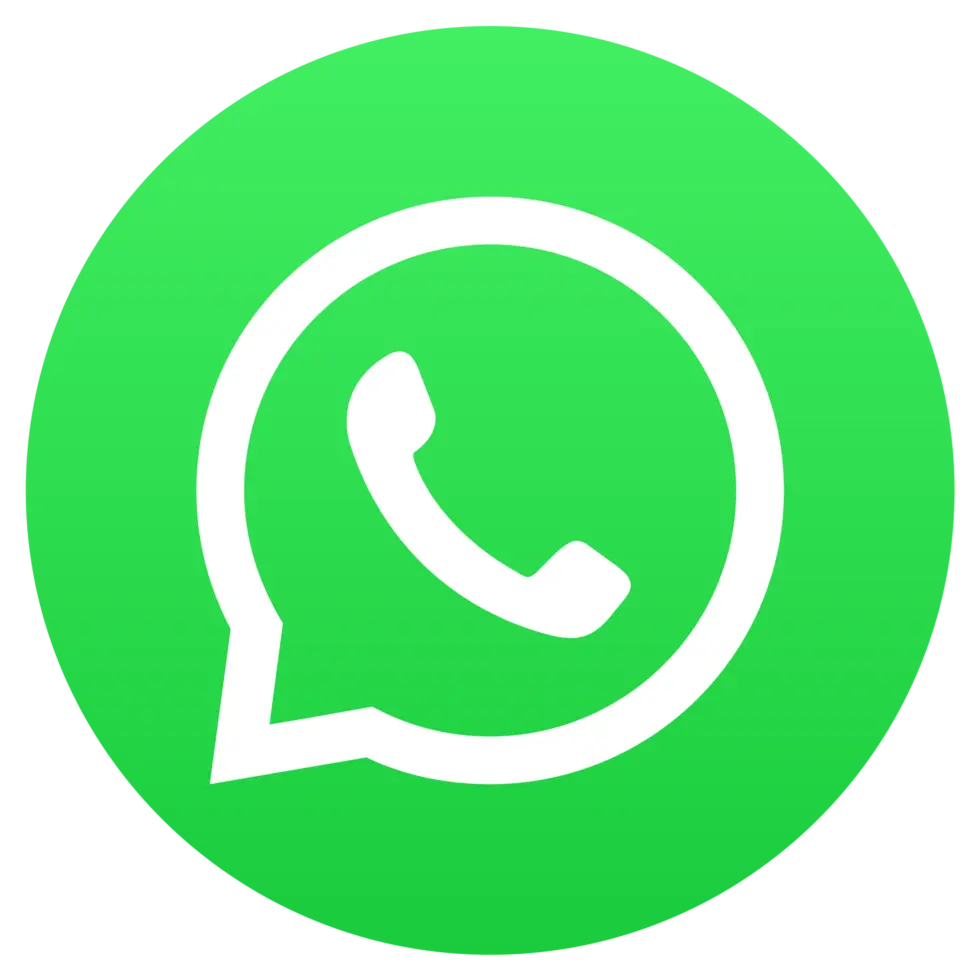 آیکون واتساپ بر روی صفحه نمایش موبایل