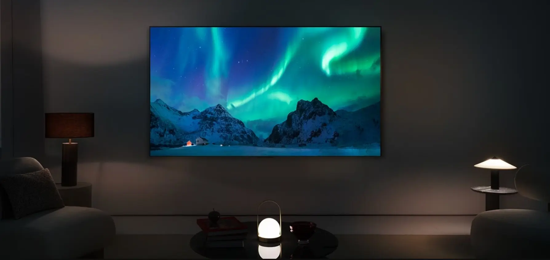 نمونه‌ای از تلویزیون OLED با کیفیت تصویر بالا و کنتراست عالی