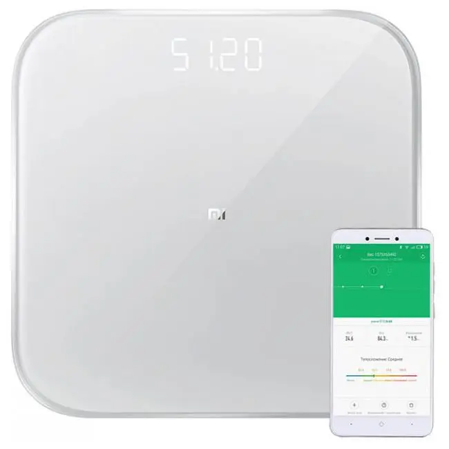 ترازو هوشمند با قابلیت اتصال بلوتوث و نمایشگر دیجیتال روشن