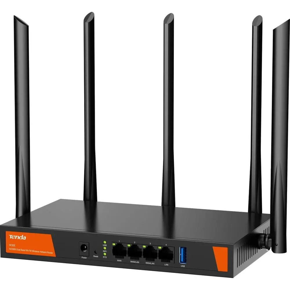 نمونه‌ای از روترهای Wi-Fi 6 با طراحی مدرن و آنتن‌های چندگانه