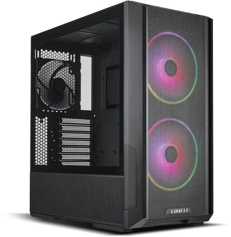 فن RGB 120 میلی‌متری با نورپردازی چندرنگ و طراحی مدرن