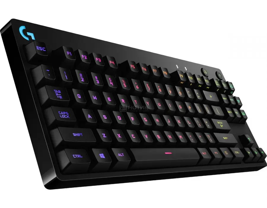 کیبورد گیمینگ با کلیدهای مکانیکی و نورپردازی RGB