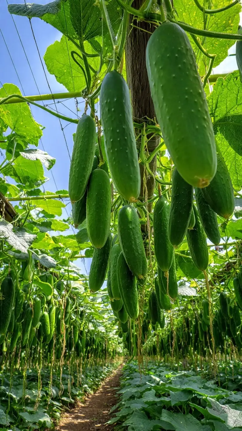 سبزی کوکو تازه و سبز در دست یک فرد