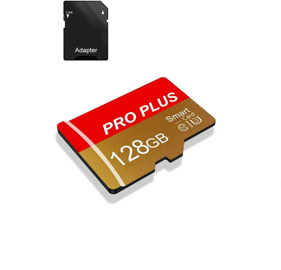 کارت حافظه microSD در کنار گوشی هوشمند