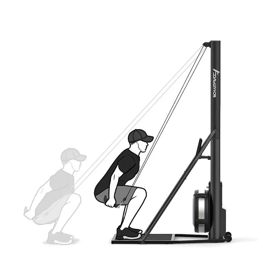 نمونهای از دستگاه اسکی فضایی دستی با طراحی ساده و قابل حمل