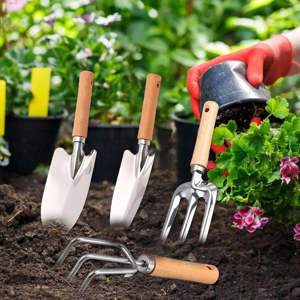ابزارهای باغبانی خانگی کوچک و قابل حمل برای فضاهای محدود