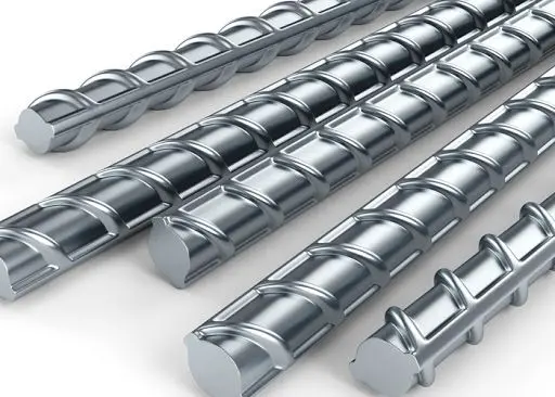 میلگردهای آجدار با پوشش ضدزنگ در کارگاه