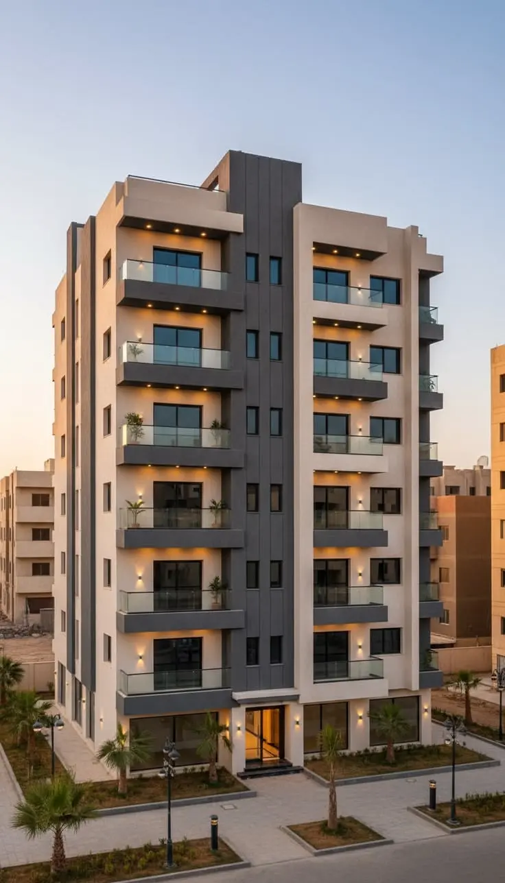 نمونه طرح معماری داخلی یک آپارتمان با تغییرات طراحی
