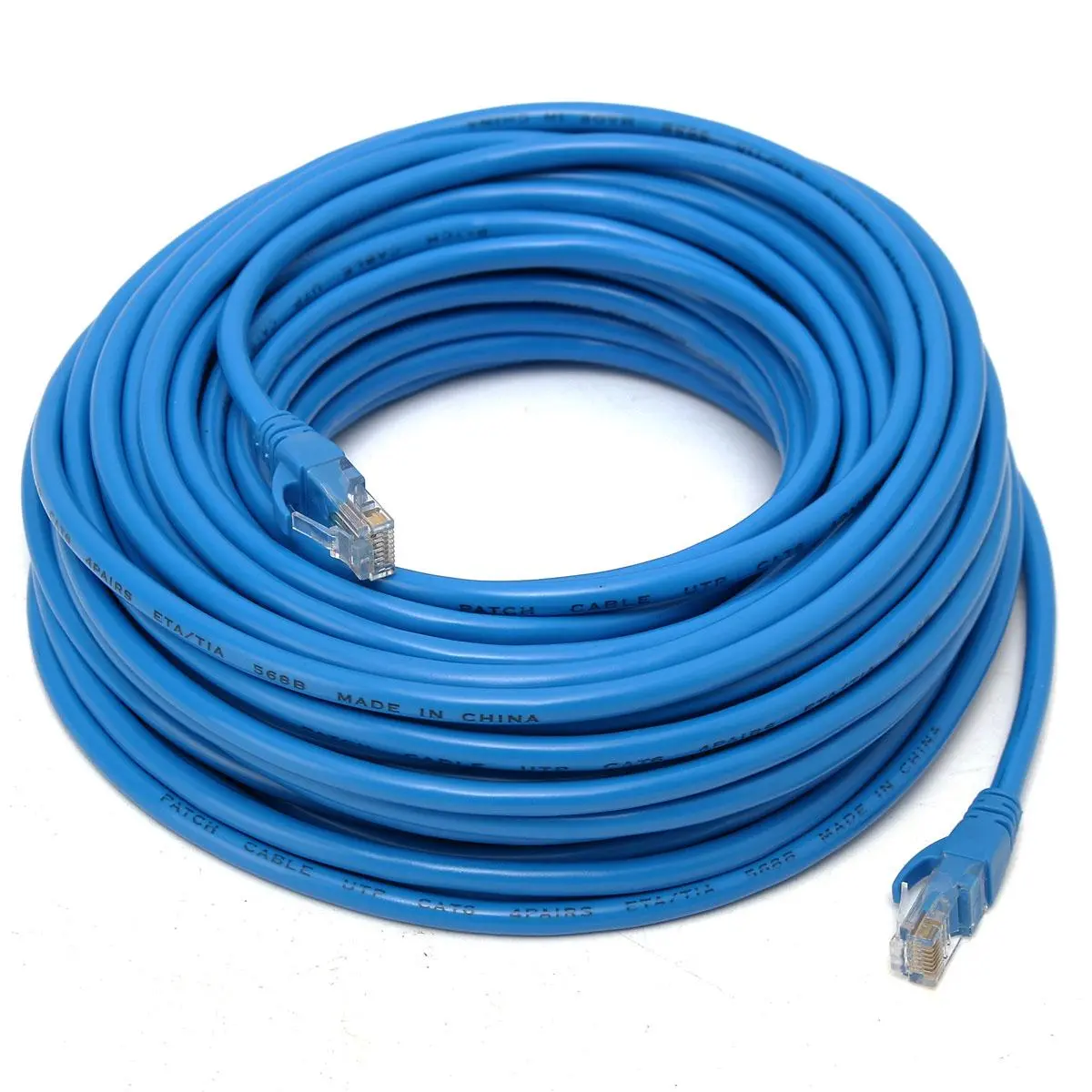 نمونه کابل شبکه Cat6 با محافظت مناسب برای نصب در خانه یا دفتر