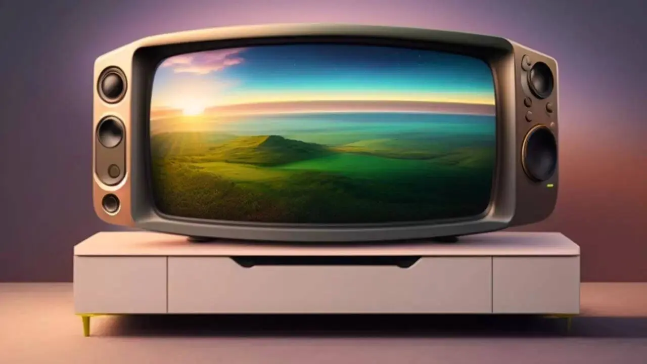 نمونه تلویزیون ۵۵ اینچ با پنل OLED و طراحی مدرن