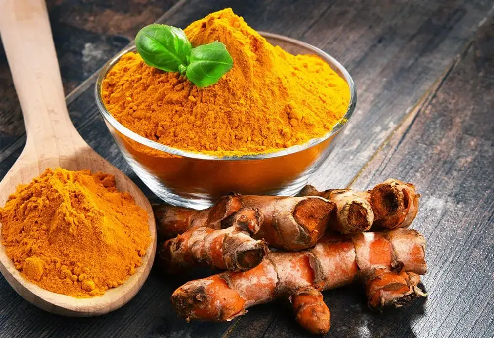 زردچوبه تازه در بسته‌بندی مناسب برای نگهداری