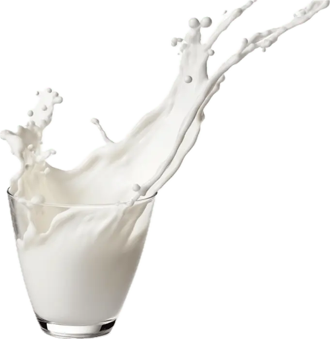 شیشه شیر بدون لاکتوز با سطح صاف