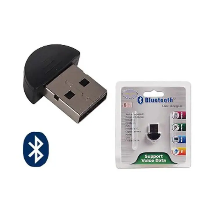 دانگل بلوتوث متصل به پورت USB کامپیوتر