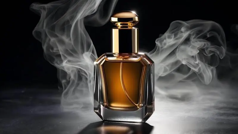 بوتیل عطر لوکس با طراحی ساده و مدرن