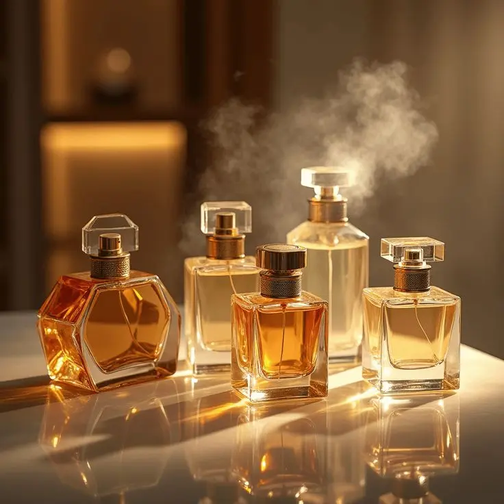 بسته‌بندی عطرهای زنانه با طراحی‌های مدرن و کلاسیک