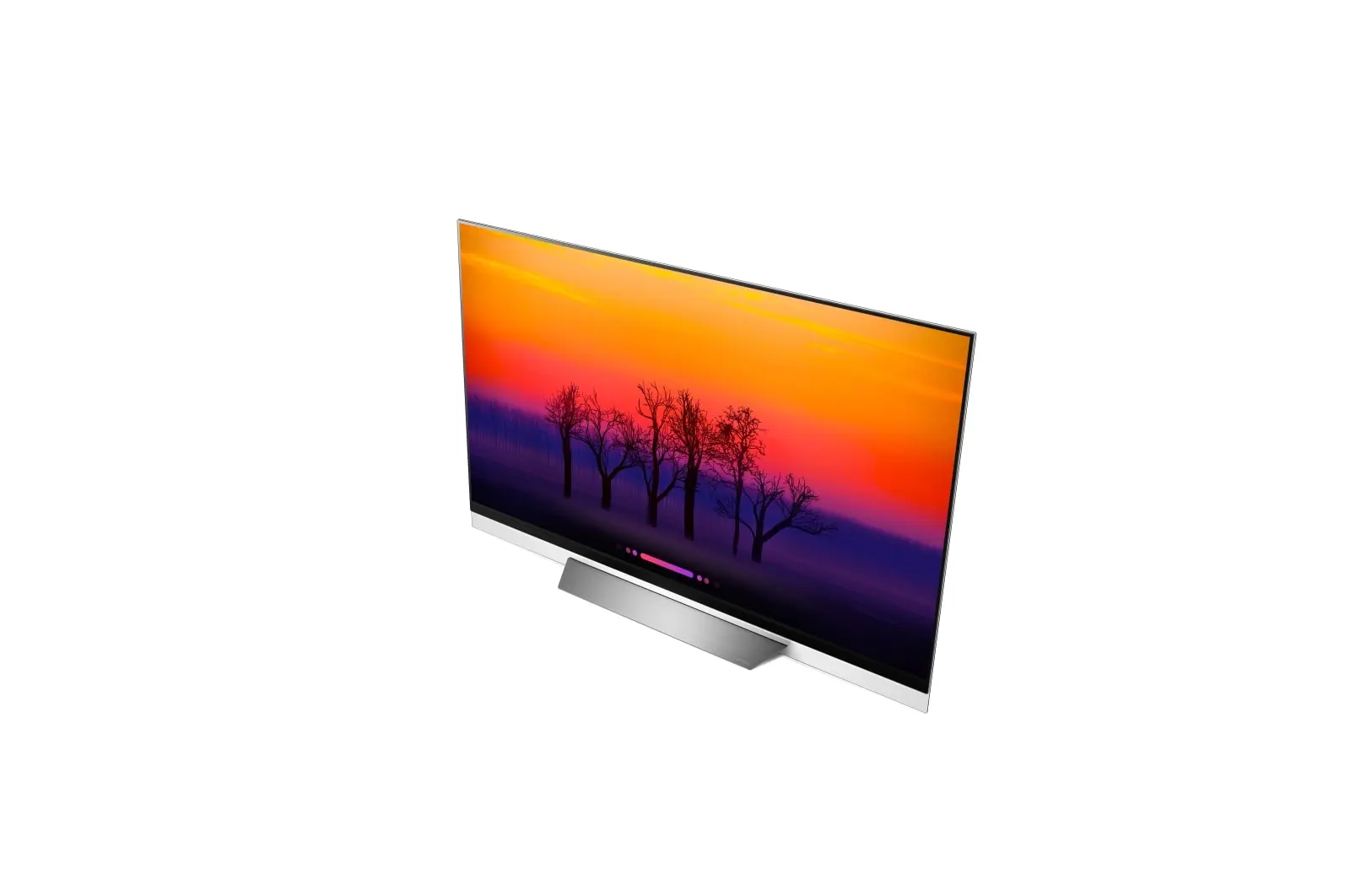 نمونه‌ای از تلویزیون OLED با کیفیت تصویر بالا و کنتراست عمیق