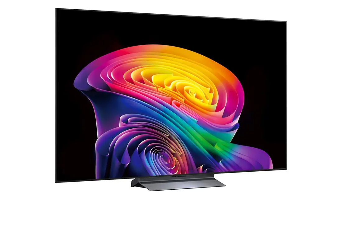 نمونه‌ای از تلویزیون OLED با طراحی نازک و مدرن