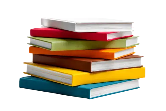 تک‌تک کتاب‌های سازمان‌یافته در کتابخانه خانگی
